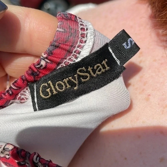 NWOT Glory Star Long Floral Dress Size Small (Sm) - Picture 9 of 9